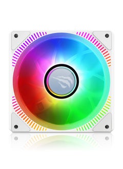 havit ARGB CPU Air Cooler CPU Fan Computer cooling fan Intelligent temperature contro, High Wind Volume, Low Noise, Suitable for Gamers  - Image 1