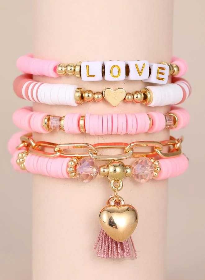 Take Two Pack of 5 - Beaded Bracelet