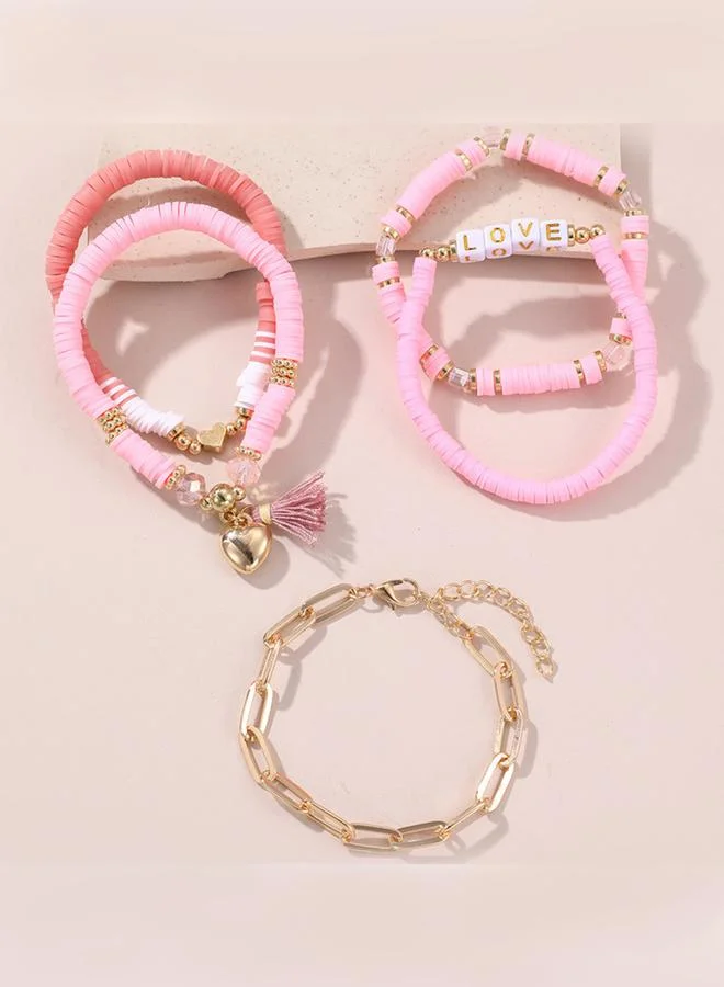 Take Two Pack of 5 - Beaded Bracelet