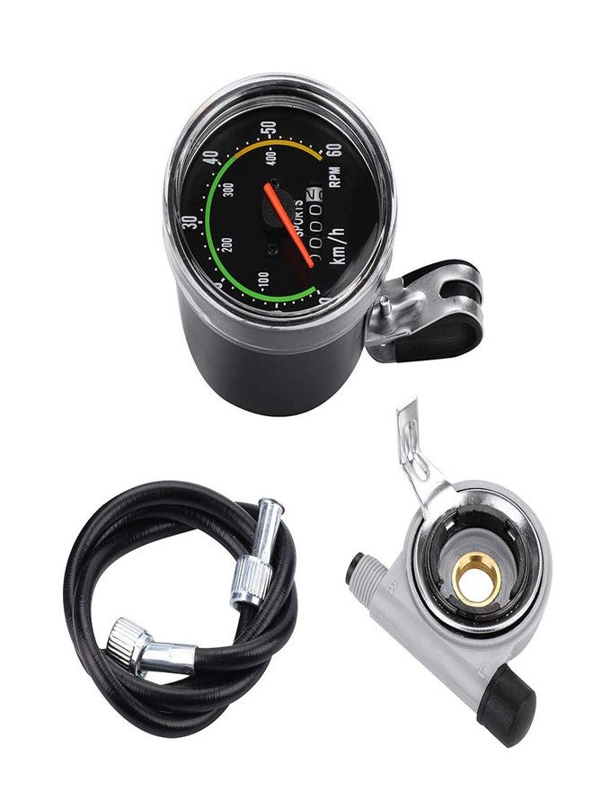 Pilipane Bikes Speedometer, Bikes Tricycle Mechanical Odometer Speedometer, Bikes Bike Computer Speedometer Odometer, Cycling Stopwatch Cyclocomputer for 26/27 5/28/29 inch Bikes - Image 1