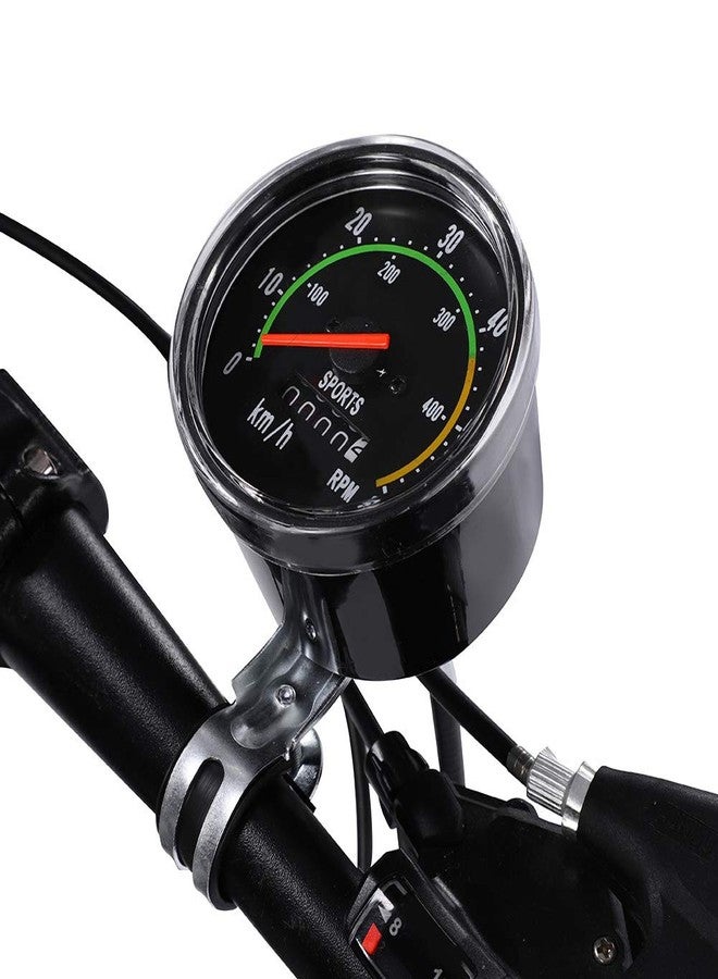 Pilipane Bikes Speedometer, Bikes Tricycle Mechanical Odometer Speedometer, Bikes Bike Computer Speedometer Odometer, Cycling Stopwatch Cyclocomputer for 26/27 5/28/29 inch Bikes - Image 3
