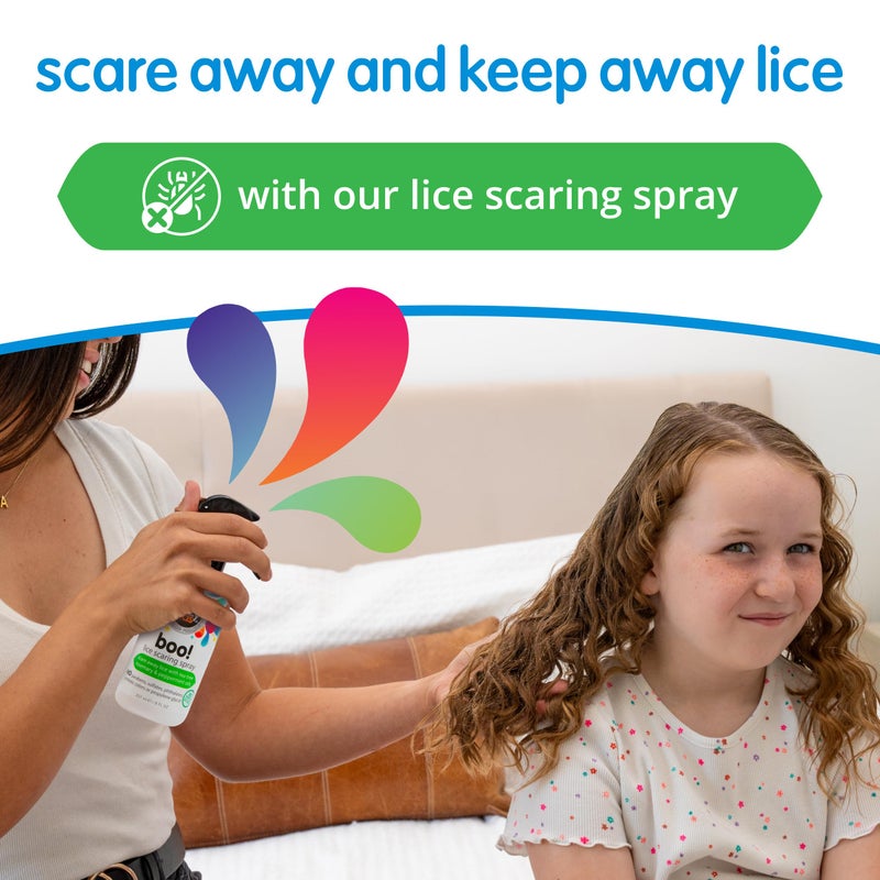 SO COZY SoCozy Boo Lice Scaring Spray For Kids Hair, Effective Lice Treatment (8 Fl Oz) Clinically Proven to Repel Lice, Conditioning Spray with Tea Tree Oil, Rosemary Oil & Keratin, Paraben & Sulfate Free - Image 2