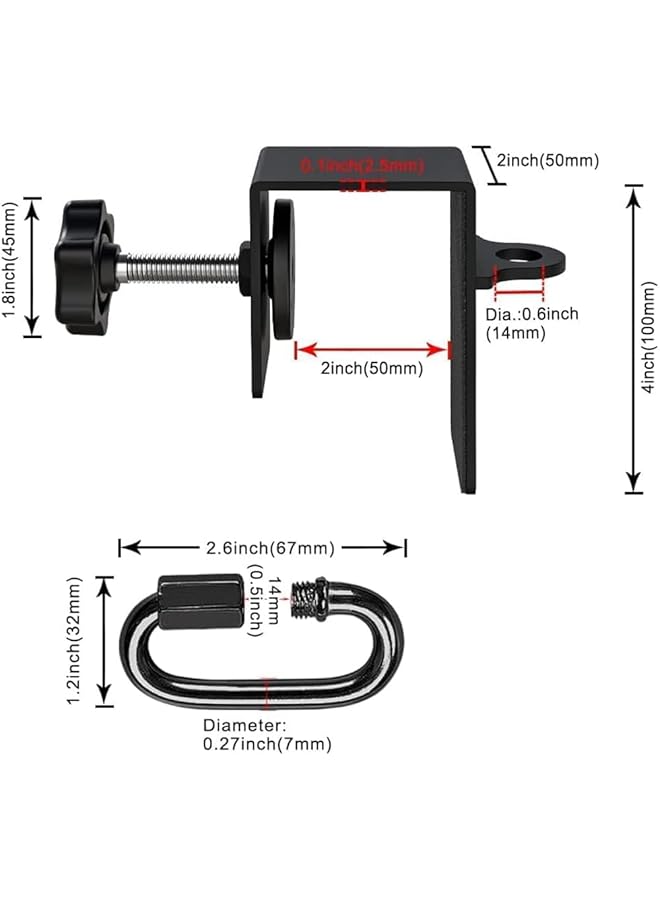 Bolivia's Heavy Duty Door Anchor Workout Door Mount Anchors for Suspension Trainers Resistance Band Door Anchor Body Weight Straps Home Gym Workout Strength Training for Door Top Side Bottom - Image 3