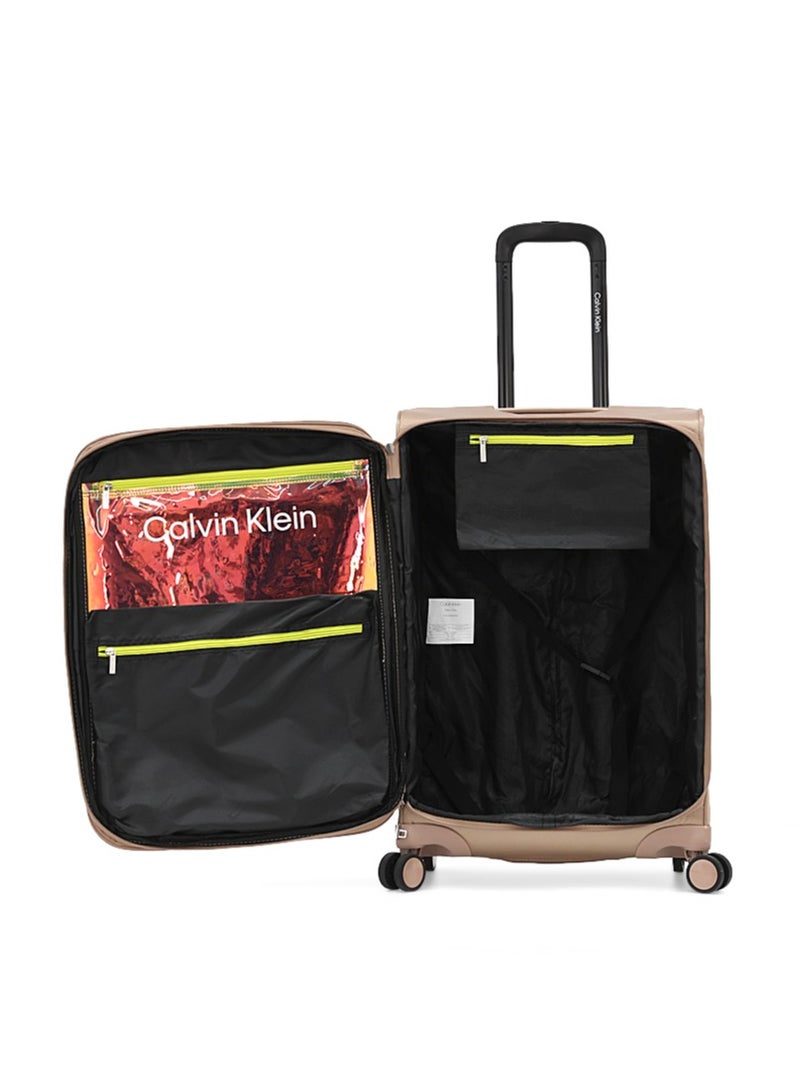 Calvin Klein 2-Piece Softshell Spinner Luggage Set | Lightweight, Flexible Packing for Smart Travelers - Image 3