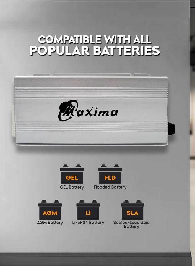 Maxima Pure Sine Wave Inverter 300W 12V | Compact Solar Power Converter with High Efficiency & Quiet Operation – Ideal for Off-Grid Solar System,Stablepower,300watt, 12volt,Longlasting - Image 2
