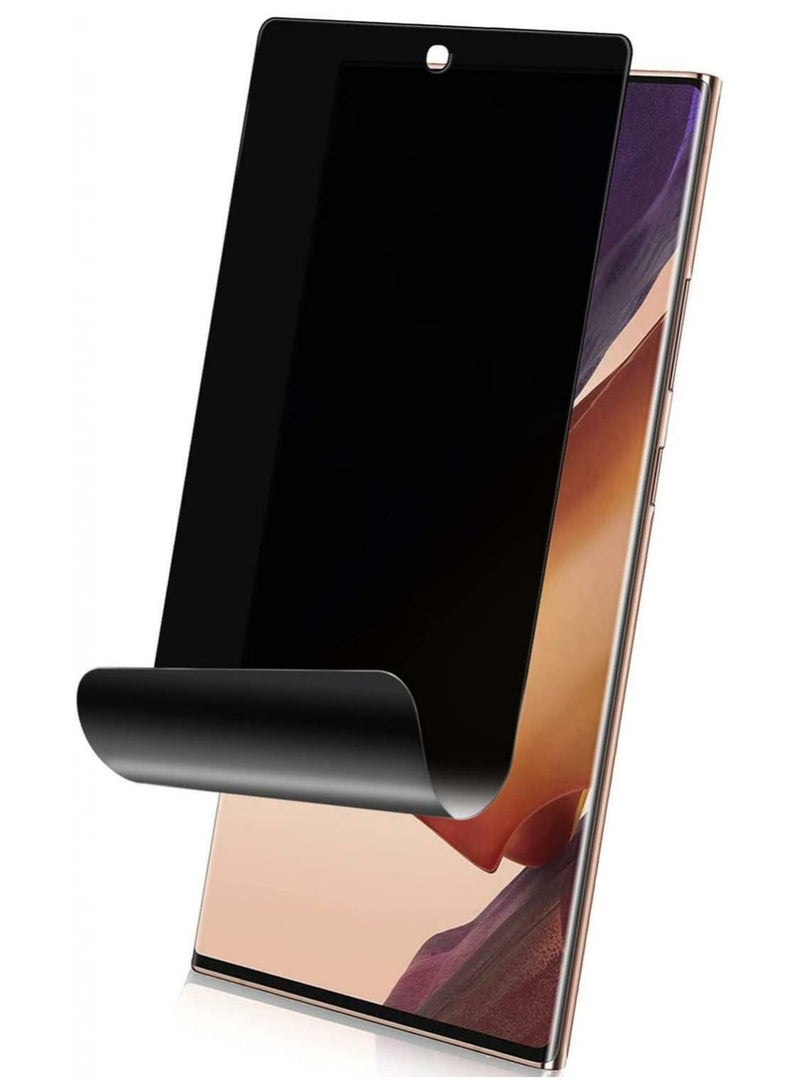 Privacy Screen Protector film matte for Samsung Note 20 Ultra Black - Image 1