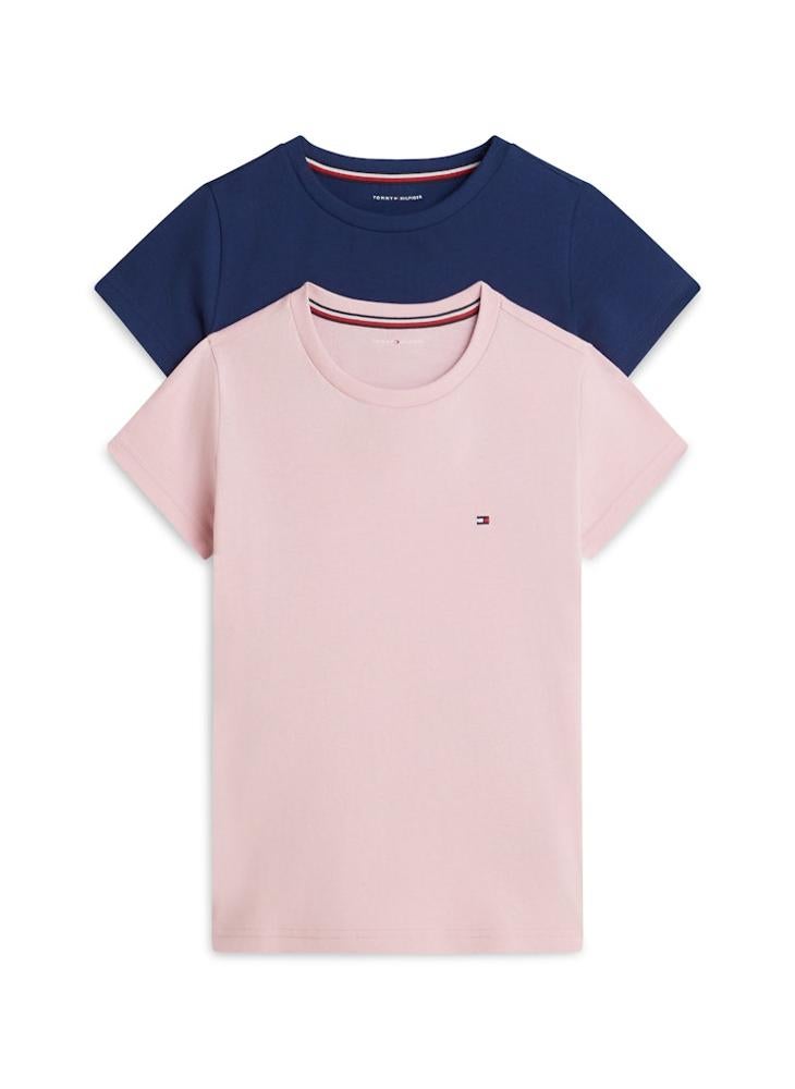 TOMMY HILFIGER 2-Pack Signature Crew Neck Lounge T-Shirts - Image 1