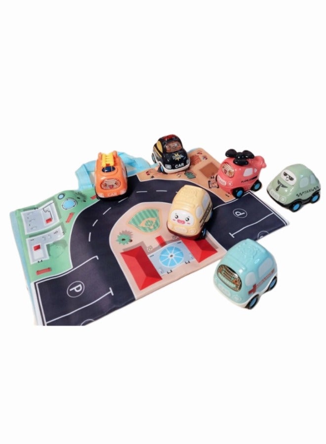 بايبي ألعاب سيارات للأطفال الصغار مجموعة ألعاب تعمل بالاحتكاك تعمل بالدفع والانطلاق للأطفال مجموعة ألعاب الغواصات الإلكترونية هدية عيد ميلاد لعمر 12 و18 شهرًا و1 و2 و3 سنوات للأولاد والبنات والرضع - Image 2