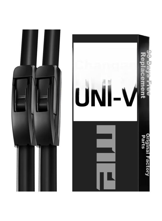meisim Meisim Changan Univ Windshield Wiper Blade, Car Accessory, Specialized Boneless Silent Rubber Strip, Uni V-wiper  - Image 1