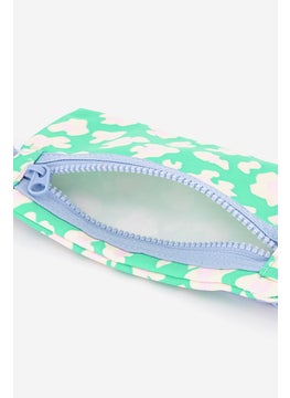 Tchibo Kids Girls Printed Belt Bag 19.5 L x 11 H x .5 W cm, Green  - Image 3