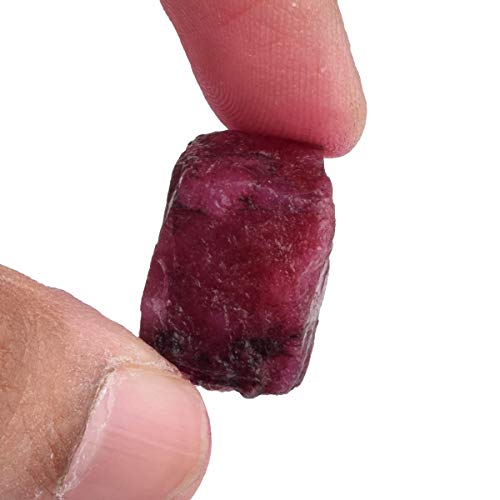 GEMHUB Egl Certified Rough Ruby 30.00 Ct A Grade Natural Raw Rough Red Ruby Stone for Reiki Cabbing - Image 2