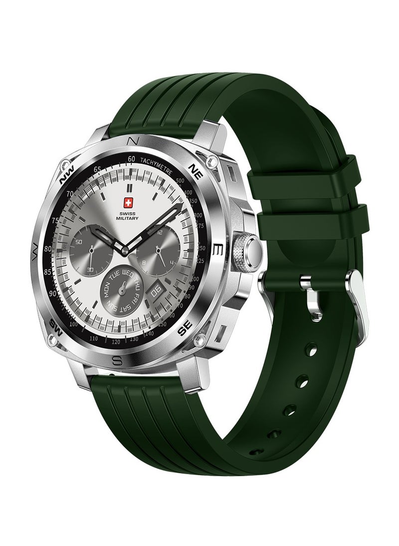 SWISS MILITARY - DOM 4 smart watch-Green - Image 1