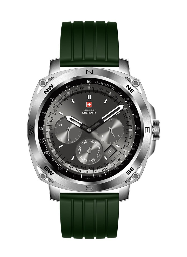 SWISS MILITARY - DOM 4 smart watch-Green - Image 1