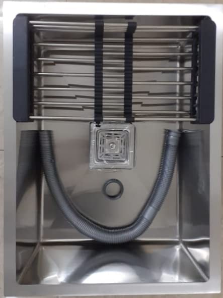 KITCHEN SINK 241810 STAINLESS STEEL HAND MADE  - Image 1
