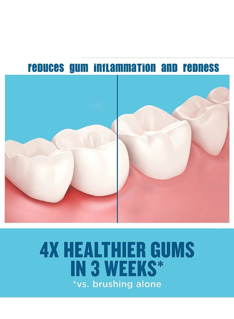 إيلهو غسول الفم حماية من الجراثيم لمدة 24 ساعة بالضغط على تنظيف الأسنان ، بقع الدخان ، منع الجير ، منع التسوس ، نفس منعش - Image 4