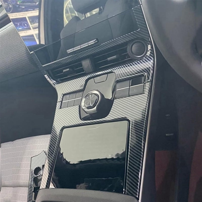 Wivplex Carbon Fiber Gear Shift Panel Trim for Toyota Bz4X - Image 5
