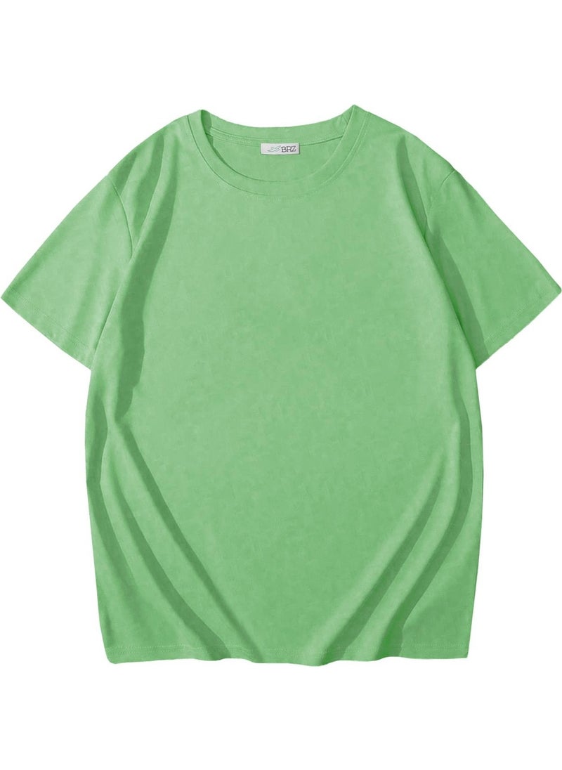 Unisex Kids Basic T-Shirt Aqua Green - pzsku/Z67A0F0F06620F268C38DZ/45/_/1726652548/ae2ce2c6-4793-42ea-8030-d28aab5c8805