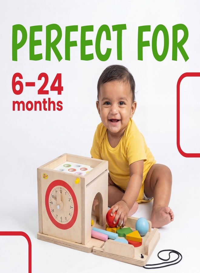 The Curious Bees - Ultimate Play Box | Montessori Toys for 6-24 Months Old Babies | Shape Sorter, Object Permanence, Fine Motor Skills & Sensory Toys | Made in India | BIS Certified Toy - Image 3