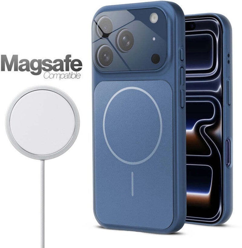 بورتوني جراب iPhone 18 Pro Max فائق النحافة ومغناطيسي بلمسة مطفية، يتميز بتصميم نحيف وصلب وحماية للكاميرا، مخصص لهاتف iPhone 18 Pro Max (مقاس 6.9 بوصة). - Image 3