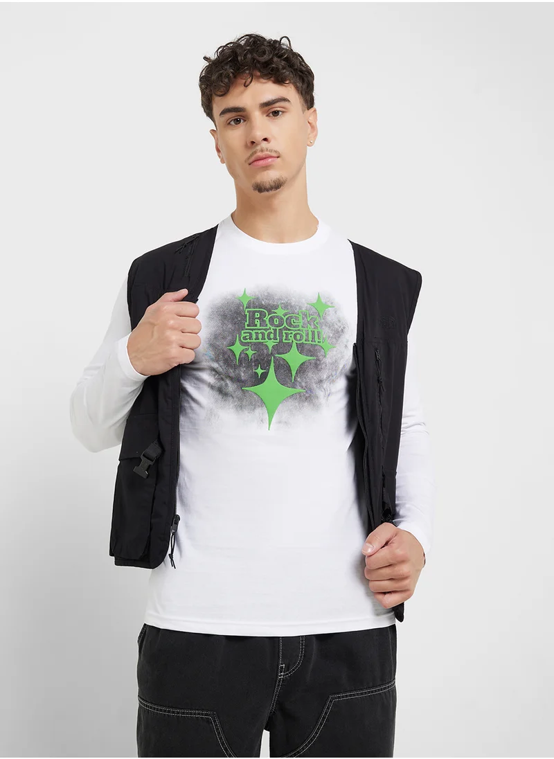 Seventy Five Basics Graphic Long Sleeve T-Shirt