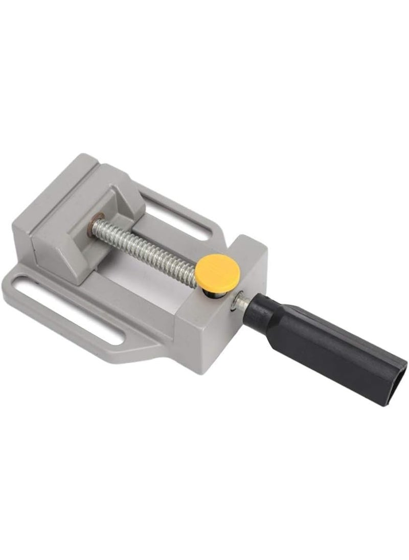 Mass Pro Mass Pro 1Pc Adjustable Drill Press Vice Clamp Aluminum Alloy Bench Vice Quick Release Mini Vice Drill Clamping Tool Size 60mm x 70mm  - Image 1