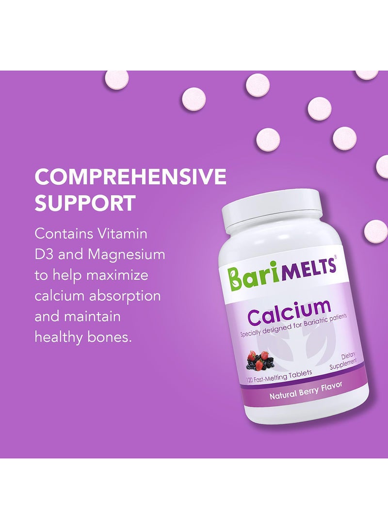 BariMelts Calcium Citrate Bariatric Vitamins 120 counts - Image 4