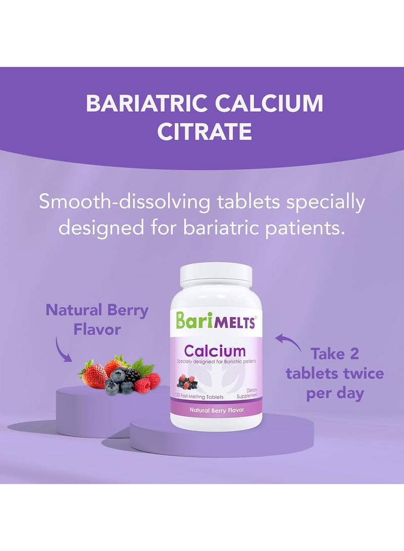 BariMelts Calcium Citrate Bariatric Vitamins 120 counts - Image 2