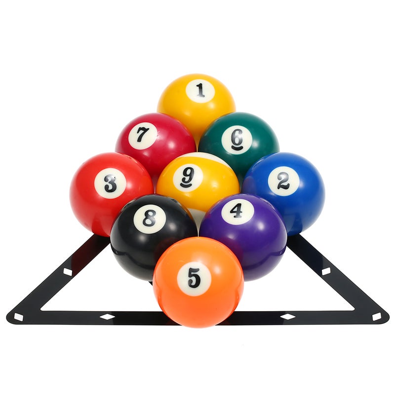 6 قطع / 1 قطعة رف كرة ساحة billiard ورقة رف كرة ساحة مثلث رف كرة الكوي لوحيات إكسسوارات كرة الكوي حزمة مجمعة لكرة 8 / 9 / 10 - Image 5