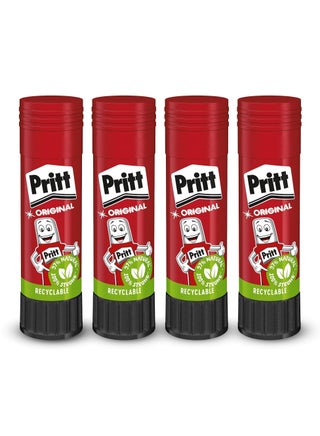 Original SRP Glue Sticks (22g) - Pack of 4 | Safe & Child-Friendly Craft Glue For Arts & Crafts Activities, Strong-Hold Adhesive