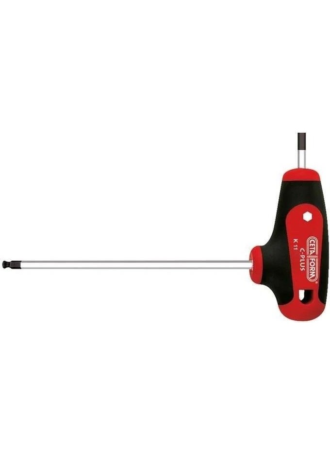 Ceta Form - K11-020-100 C-Plus T-Handle Ball Head Allen Key 2 mm - Image 1