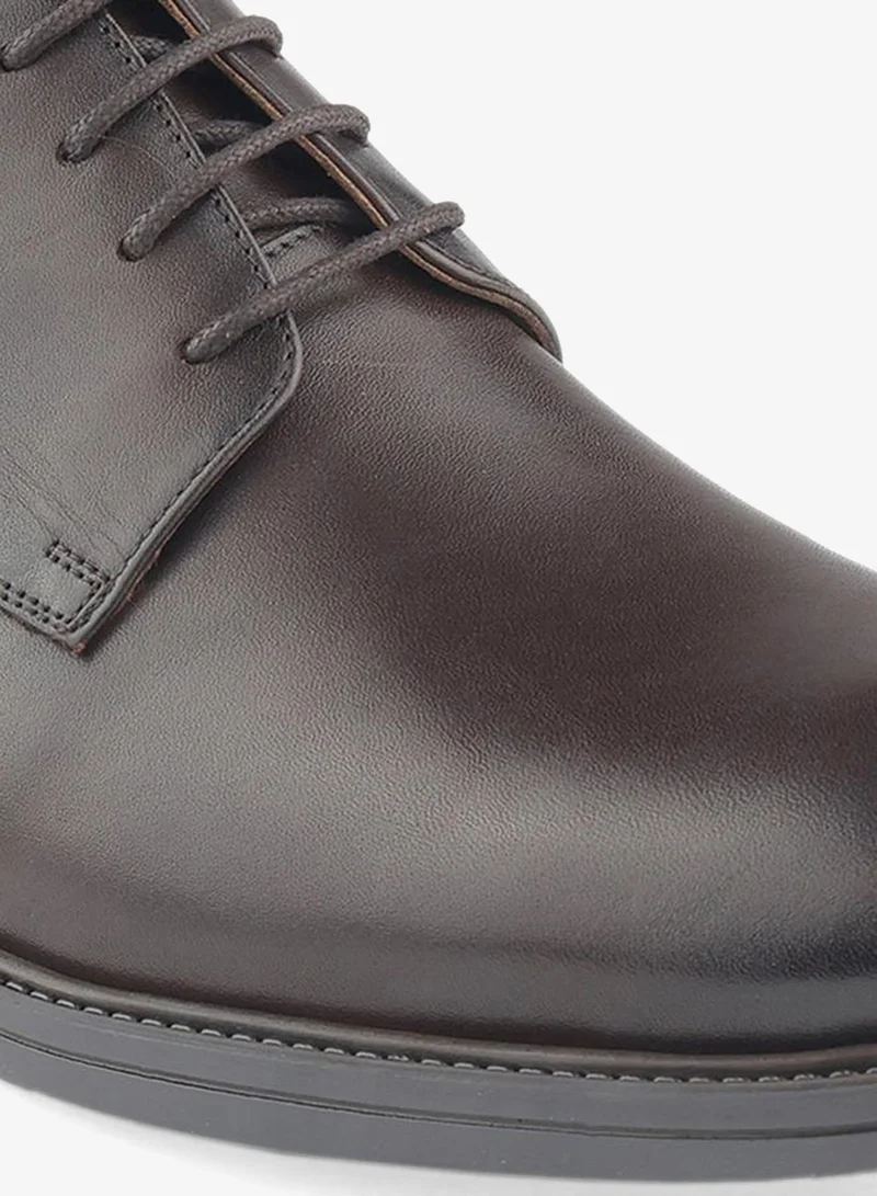 DUCHINI BROWN Men Lace-Up Derby Shoes for Men | Best Price UAE