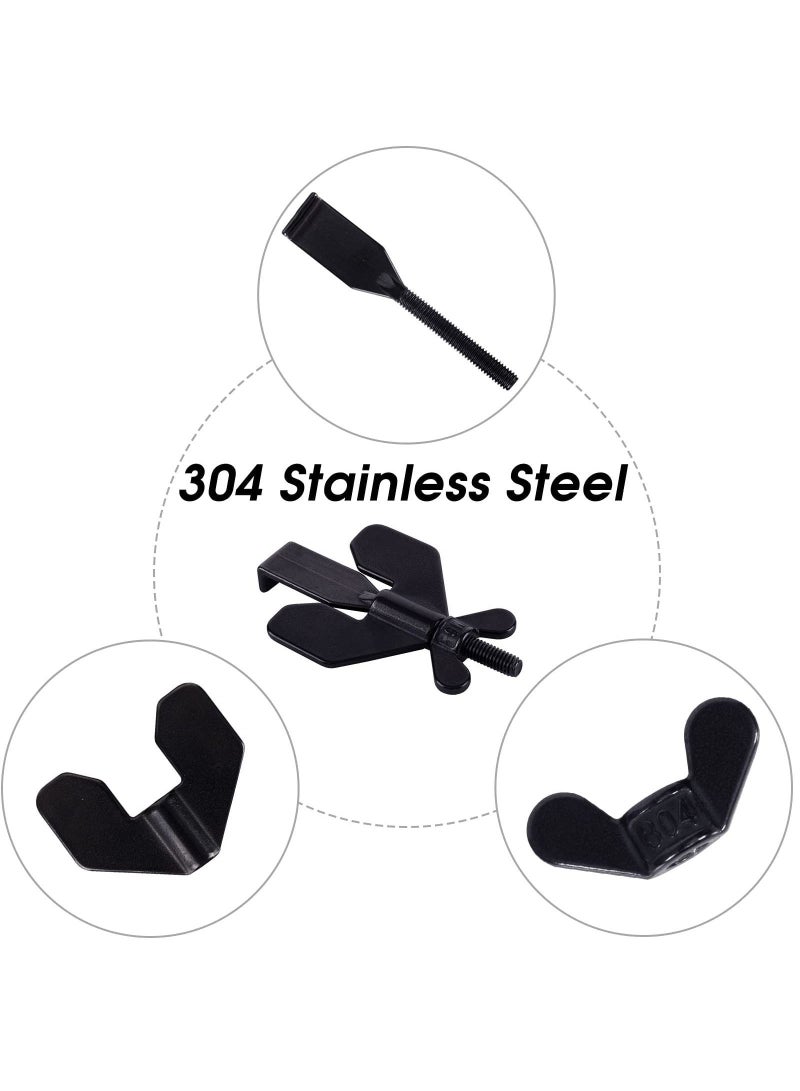 واي آند دي Portable Door Lock, Home Security Locker Travel Lockdown Locks for Additional Safety and Privacy Devices Traveling Hotel Apartment College - Image 4