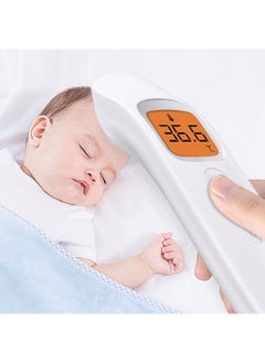 DAYOU Home Use Thermometer, Baby Forehead/Ear Thermometer, Quiet and Accurate Temperature Measurement,white.  - Image 1