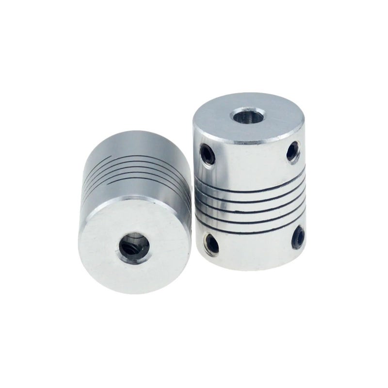 Flexible Motor Jaw Shaft Coupler 3 X 5 Size OD19x25mm 2 Pieces - Image 5