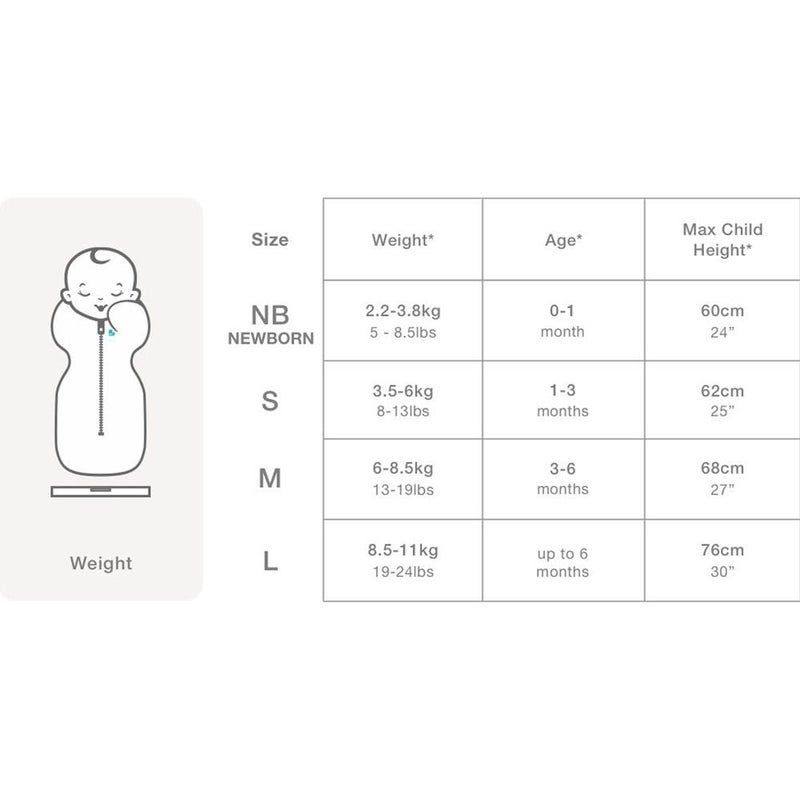 LOVE TO dream Love To Dream Swaddle UP, Baby Sleep Sack, Twin Zipper for Easy Diaper Changes, Arms UP Position, Hip-Healthy, Lightweight & Breathable, Sleeping Bag, Moderates Ideal Temperature, 3-6 M, Cream - Image 2