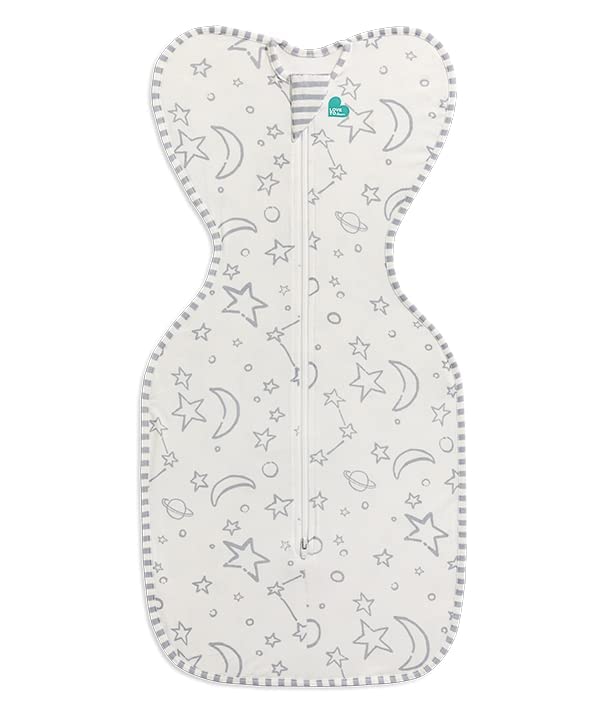 LOVE TO dream Love To Dream Swaddle UP, Baby Sleep Sack, Twin Zipper for Easy Diaper Changes, Arms UP Position, Hip-Healthy, Lightweight & Breathable, Sleeping Bag, Moderates Ideal Temperature, 3-6 M, Cream - Image 4
