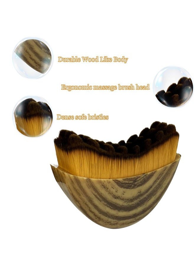 VOUGH Lymphatic Contour Face Brush, Lymphatic Drainage Massager for Face, Ergonomically Designed to Fit The Skin Precisely (1PCS) - Image 2
