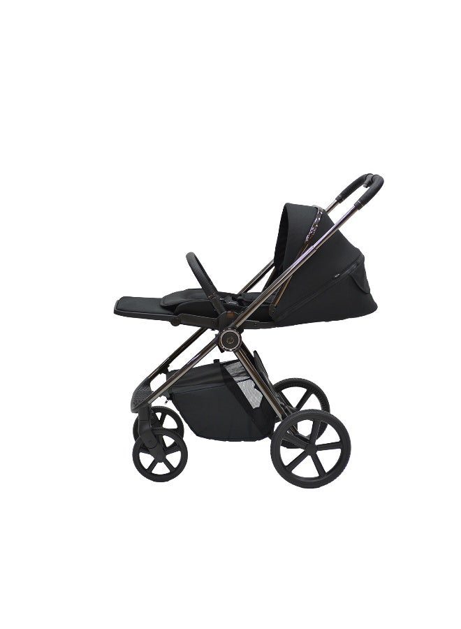 Chelino Bella III Black Stroller - Image 5