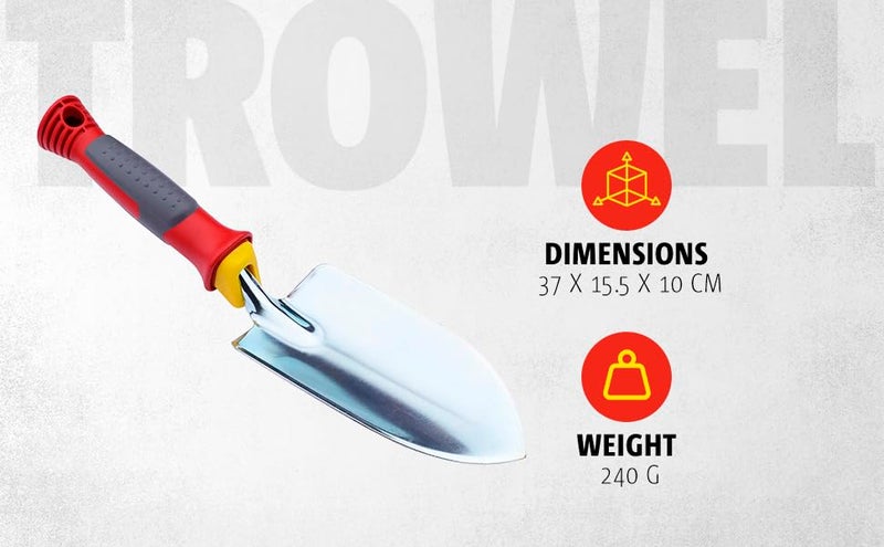 Wolf Garten 2915000 Planting Wide Trowel,Ideal for Gardening Use,Working Width 7 Cm,Lightweight(37 X 15.5 X 10 Cm) - Image 2