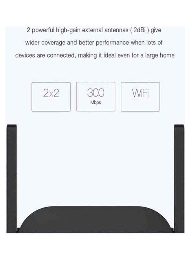 Beauenty Mi Wi-Fi Range Extender Pro Wifi Repeater, Network Expander/ 2 External Antenna/ Up to 300Mbps / Up to 16 devices Connectivity / Plug  Play - Image 4