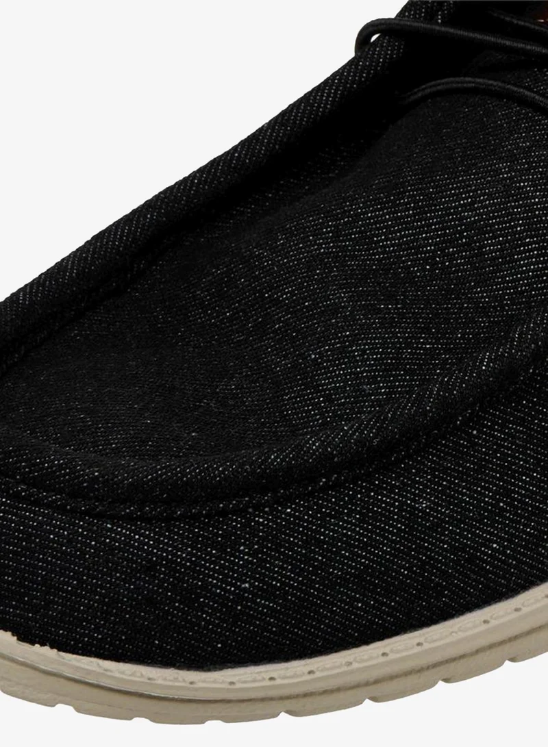 Lee Cooper BLACK Men Slip-On Loafers for Men | Best Price UAE