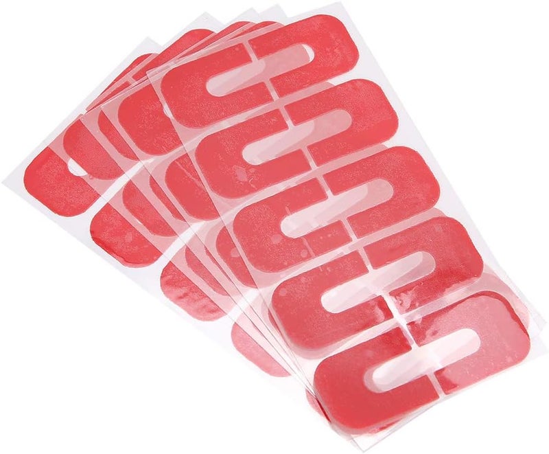 Nail Art Protector Cover, 50 Pcs Peel Off Tapes, Spill Proof Sticker, Silicon Nail Stamper Kit, Nail Polish Guard and Nail Art Stickers Accessories for Salon and Household Nail Art