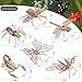 calary 3D Wooden Puzzle Simulation Animal Dinosaur Assembly DIY Model Toy for Kids and AdultsSet of 6 - Image 4