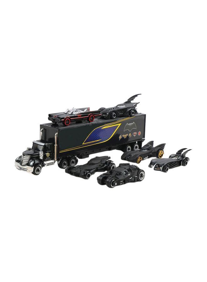 NIBEMINENT 7-Piece Batman Batmobile Diecast Vehicle Set AMT888  - Image 1