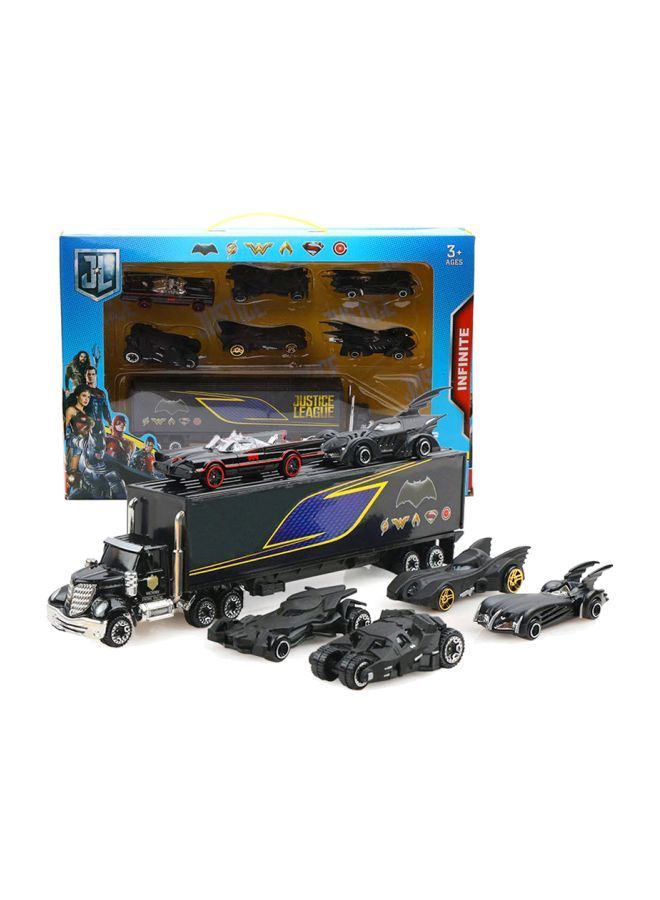 NIBEMINENT 7-Piece Batman Batmobile Diecast Vehicle Set AMT888  - Image 2