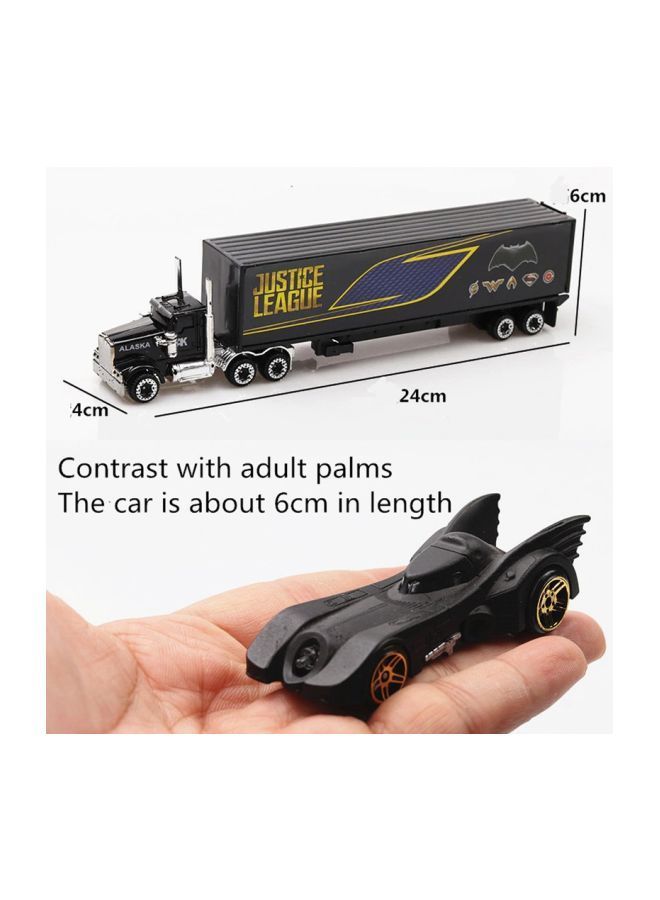 NIBEMINENT 7-Piece Batman Batmobile Diecast Vehicle Set AMT888  - Image 4