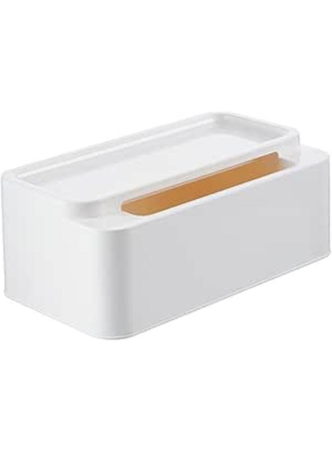 Creative Tissue Box Holder Simple Design Organizer for Living Room Bedroom Office - Image 1