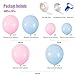 CANREVEL Gender Reveal Pink and Blue Balloons 120 pcs Macaron Blue Pink Latex Balloons Garland Arch kit for Baby Shower Birthday Bridal Shower Wedding Anniversary Party Decorations - Image 2