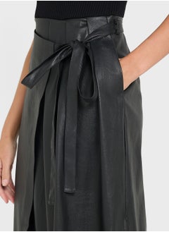 Ted Baker Pu High Waist Skirt  - Image 3