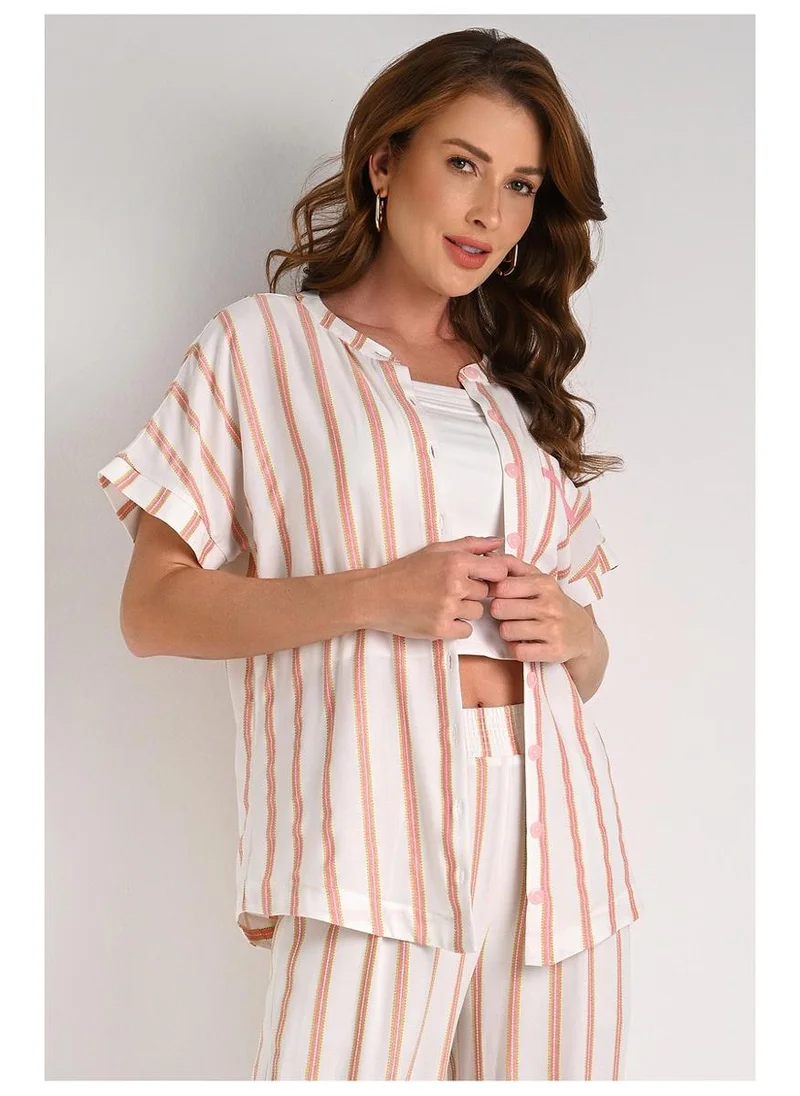 Elongated Shirt with Rounded Hem